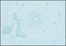 thumbnail of Rings Around Point of Light by John Flaxman