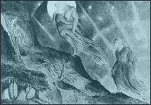 thumbnail of St. Lucy Carrying Dante by Blake