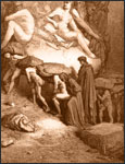 thumbnail of Proud Penitents (Oderisi da Gubbio) by Dore