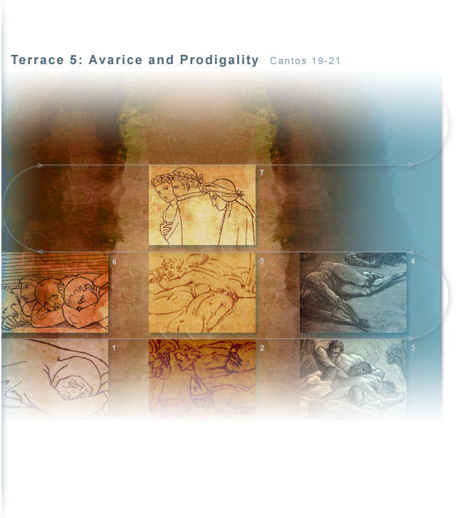 Terrace 5: Avarice And Prodigality Image